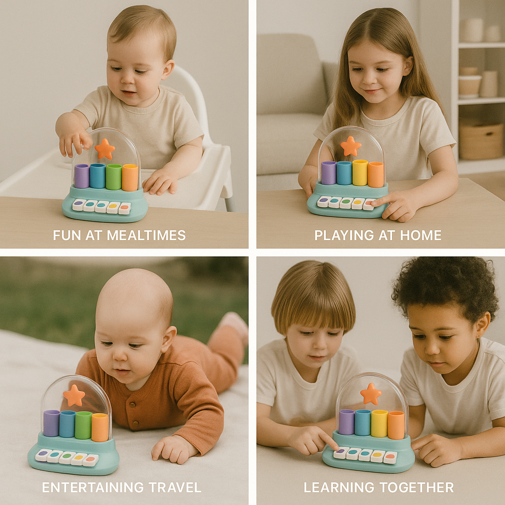 Rainbow Keys — Play, Learn & Grow