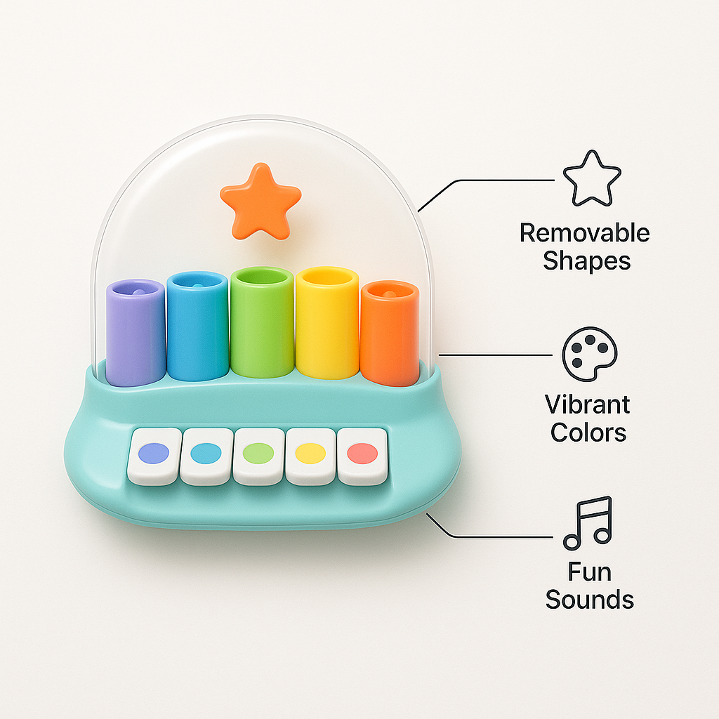 Rainbow Keys — Play, Learn & Grow